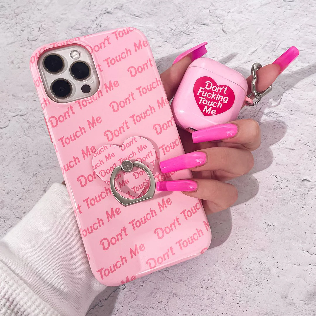 Don't Touch iPhone Case - Image 99