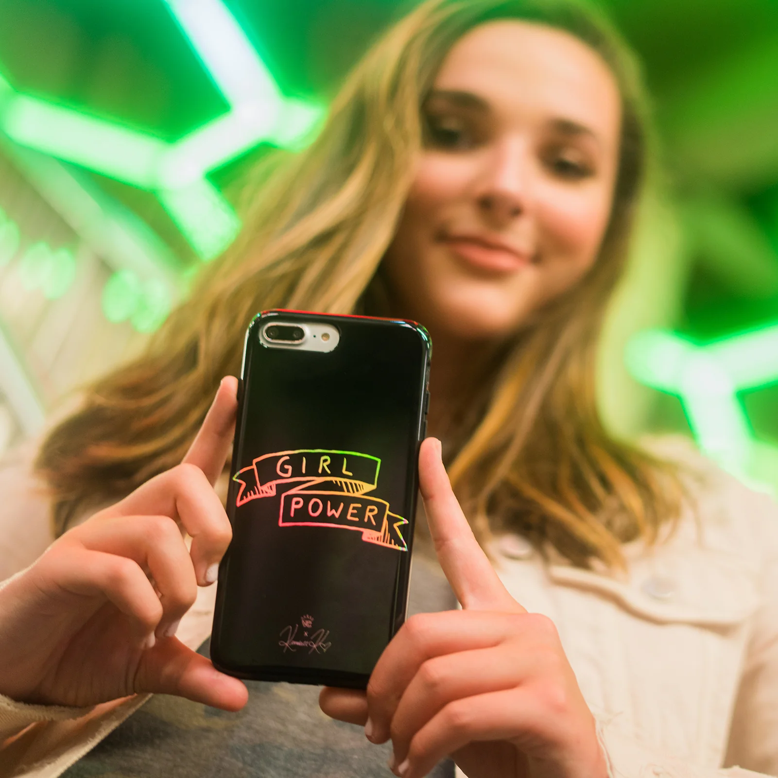 Girl Power iPhone Case by Kendall Vertes - Image 9